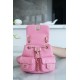 CHANEL 23P New Duma Backpack Pink Calfskin  