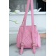 CHANEL 23P New Duma Backpack Pink Calfskin  