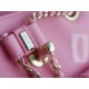 CHANEL 23P New Duma Backpack Pink Calfskin  