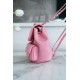 CHANEL 23A Duma Backpack Large Pink Glossy Calfskin  