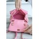 CHANEL 23A Duma Backpack Large Pink Glossy Calfskin  