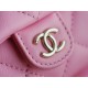 CHANEL 23A Duma Backpack Large Pink Glossy Calfskin  