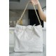 CHANEL 22P Bag Small White & Black  