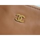 CHANEL 22 Bag Medium Milk Tea Leather  