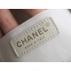 CHANEL 22C Duma Backpack Milkshake White Waxed Calfskin  