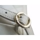 CHANEL 22C Duma Backpack Milkshake White Waxed Calfskin  