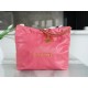 CHANEL 22 Bag Small Coral Pink  