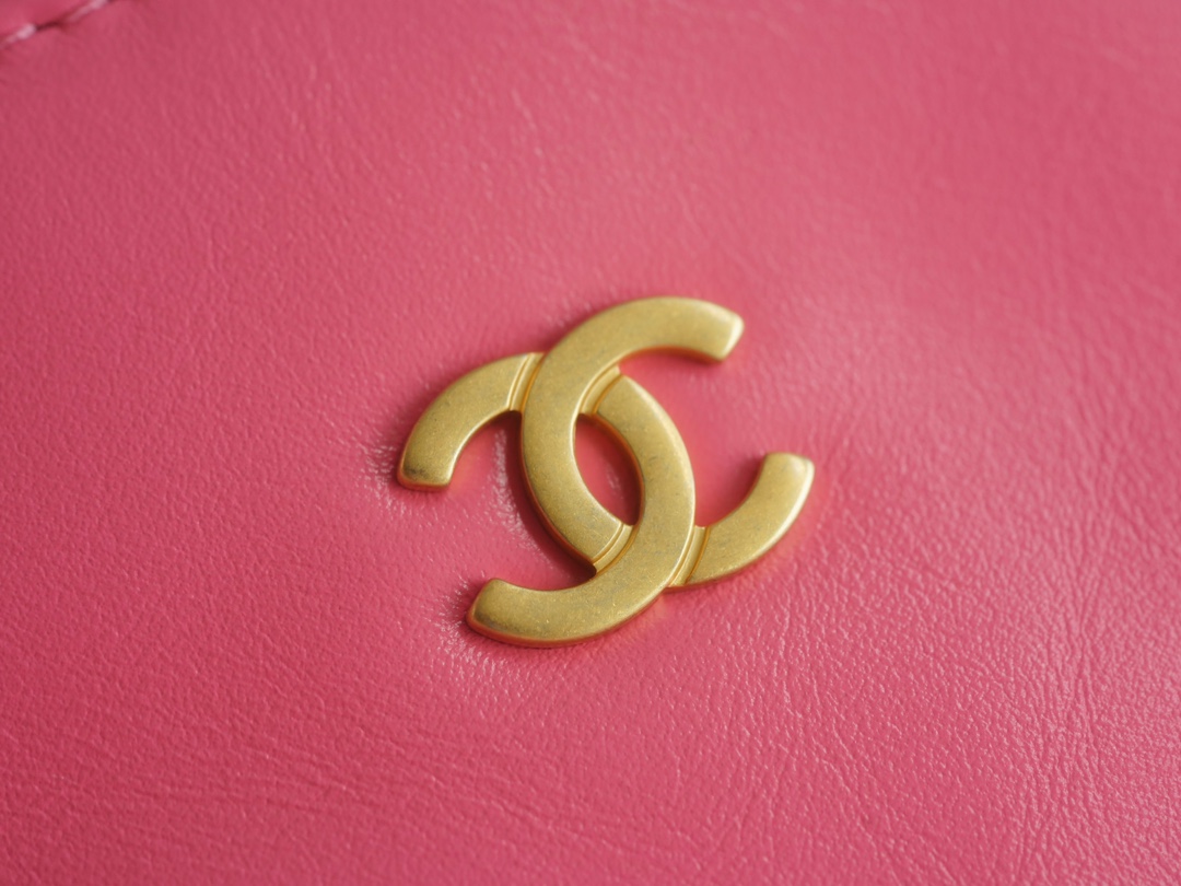 CHANEL 22 Bag Small Coral Pink  