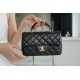 CHANEL 2021 Spring/Summer New CF Mini Black Lambskin  