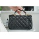 CHANEL 2021 Spring/Summer New CF Mini Black Lambskin  