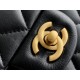 CHANEL 2021 Spring/Summer New CF Mini Black Lambskin  