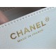 CHANEL 2021 Spring/Summer New CF Mini White Textured Calfskin  