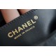 CHANEL 2021 Spring/Summer New CF Mini Black Textured Calfskin  