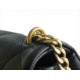 CHANEL 23P Spring/Summer New Love Heart Adjustable Mini Bag Small Black Textured Calfskin  