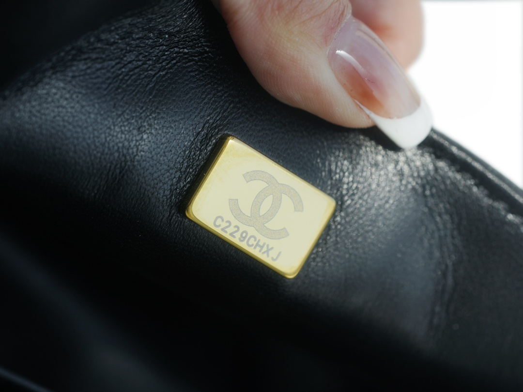 CHANEL 24C 19 Series CF Mini Bag Black  