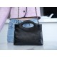 Chanel 24C Horizontal 31 Bag Mini Black Waxed Calfskin  