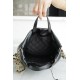 CHANEL 23P Spring/Summer New Small Backpack Black Glossy Calfskin  