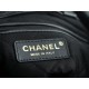 CHANEL 23P Spring/Summer New Small Backpack Black Glossy Calfskin  