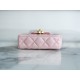 CHANEL 23K Kelly Handle Bag Light Pink Small  