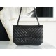 Chanel Small Black V Gun Calfskin  