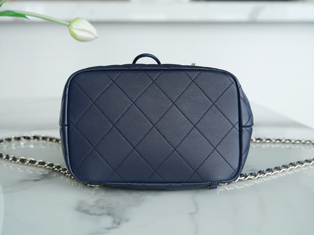 CHANEL 23B Atelier Backpack Blue  