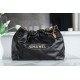 CHANEL 24C Horizontal 22 Bag Black with Gold Hardware  