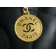 CHANEL 24C Horizontal 22 Bag Black with Gold Hardware  