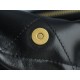 CHANEL 24C Horizontal 22 Bag Black with Gold Hardware  