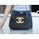 CHANEL 24C Vintage Large Logo Messenger Bag Big Size  