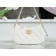 CHANEL 23K 19 Hobo Large White Calfskin  