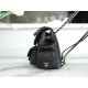 CHANEL 23K Duma Backpack Small Black Calfskin  