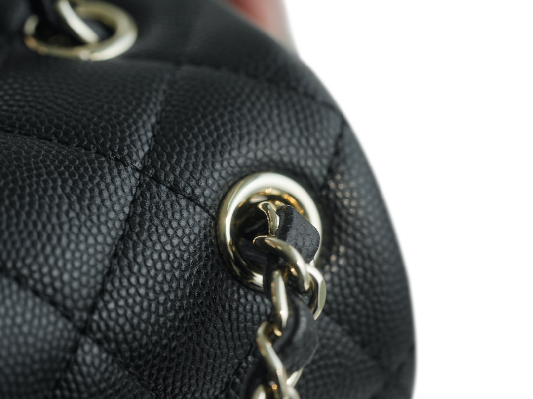 CHANEL 23K Duma Backpack Small Black Calfskin  