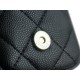 CHANEL 23K Duma Backpack Small Black Calfskin  