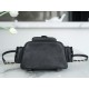 CHANEL 23K New Tank Duma Backpack Large Black Calfskin  