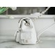 CHANEL 23K Duma Backpack Small White Caviar Calfskin  