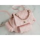 CHANEL 23K Duma Backpack Small Light Pink Caviar Calfskin  