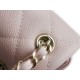 CHANEL 23K Duma Backpack Small Light Pink Caviar Calfskin  