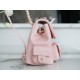 CHANEL 23K New Tank Duma Backpack Large Light Pink Caviar Calfskin  