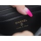 Chanel 22B Enamel Kelly Large Black & Gold Lambskin  