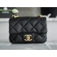 Mini Chanel 22SS Chunky Chain CF Shoulder Bag Lambskin  