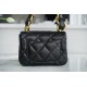 Mini Chanel 22SS Chunky Chain CF Shoulder Bag Lambskin  