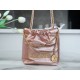 CHANEL 23S Spring/Summer New 22 Mini Bag Rose Gold Calfskin  