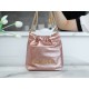 CHANEL 23S Spring/Summer New 22 Mini Bag Rose Gold Calfskin  