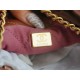 CHANEL 23S Spring/Summer New 22 Mini Bag Rose Gold Calfskin  