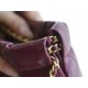 CHANEL 23S Spring/Summer New 22 Mini Bag Burgundy Purple Calfskin  