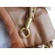 CHANEL 23S Spring/Summer New 22 Mini Bag Caramel Milk Tea Calfskin  