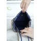 CHANEL 23S Spring/Summer New 22 Mini Bag Navy Blue Calfskin  