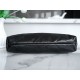 CHANEL 24C Horizontal 22 Bag Black with Silver Hardware  