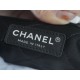 CHANEL 24C Horizontal 22 Bag Black with Silver Hardware  