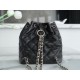 CHANEL 23B Atelier Backpack Black Calfskin